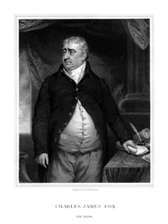 Charles James Fox, homme politique britannique, 1833