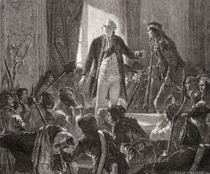 Le roi Louis XVI (1754-93) boit à la santé de la nation, 20 juin 1792