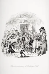 Illustration pour Nicholas Nickleby de Charles Dickens