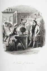 Un visiteur de distinction, illustration de 
