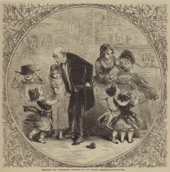 Grand-père et grand-mère accueillis par les jeunes générations