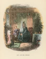Illustration pour Dombey et Fils