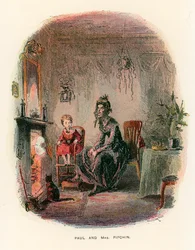 Illustration pour Dombey et Fils