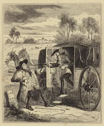 John Smith volant un cocher de Hackney