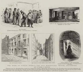 La Maison de Little Dorrit, la Vieille Prison de Marshalsea, Southwark