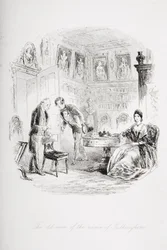 Le vieil homme du nom de Tulkinghorn, illustration de 