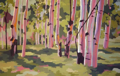 Ménagerie, vers 2025 (huile sur toile)