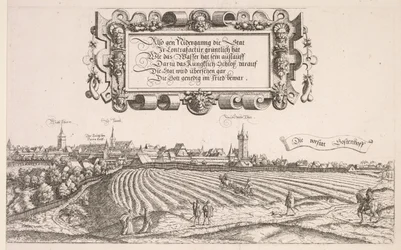 Vue panoramique de Nuremberg : Partie droite