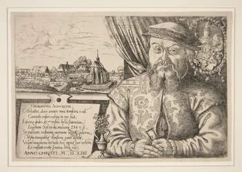 Portrait de Hieronymous Schurstab (1512-après 1554)