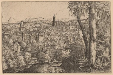 Vue de Steyr sur Enns