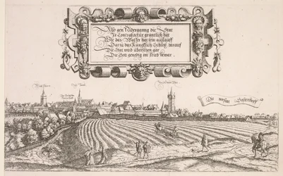 Vue panoramique de Nuremberg : partie droite