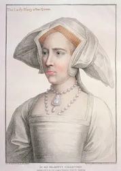 Marie Tudor (1516-58) gravée par Francesco Bartolozzi (1727-1815)