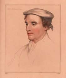 Philip Melanchton ou homme non identifié