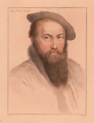 Sir Thomas Wyatt, ambassadeur et poète anglais (1812) (gravure)