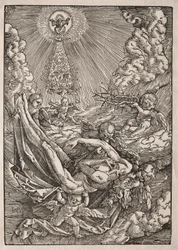 Christ porté au ciel par des anges, vers 1515-1517