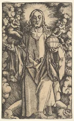 Christ avec un globe, 15ème-16ème siècle