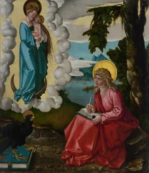 Saint Jean à Patmos, vers 1511