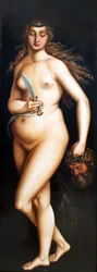 Allemand : Judith mit dem Haupt des Holofernes Judith avec la tête de Holophernes