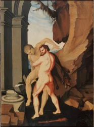 Hercule et Antée
