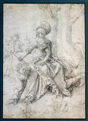 La femme chevauchant l