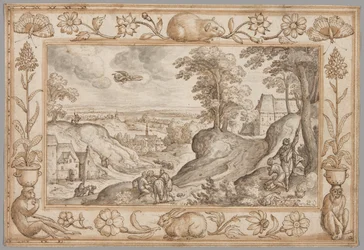 Paysage avec le sacrifice d