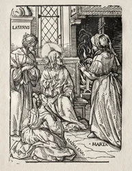 Le Christ dans la Maison de Lazare, 1510