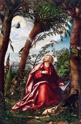 Vision de Saint Jean à Patmos (détail)