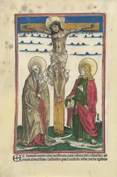 Le Christ en croix avec la Vierge et Saint Jean