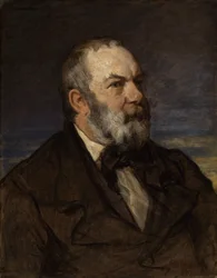 Portrait du peintre Johann Wilhelm Schirmer