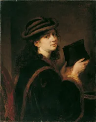 Fille avec stéréoscope