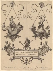 Page de titre avec des dessins pour des pendentifs