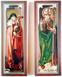 Sainte Marguerite et Saint Nicolas de Myre, vers 1507