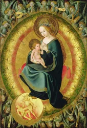 La Vierge allaitant l