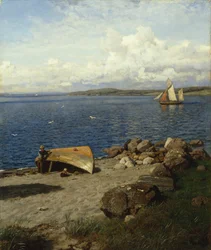 Paysage côtier norvégien