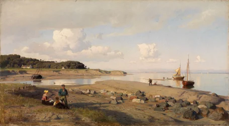 Paysage côtier écossais