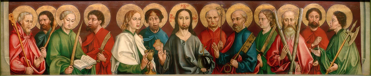 Christ et les douze apôtres