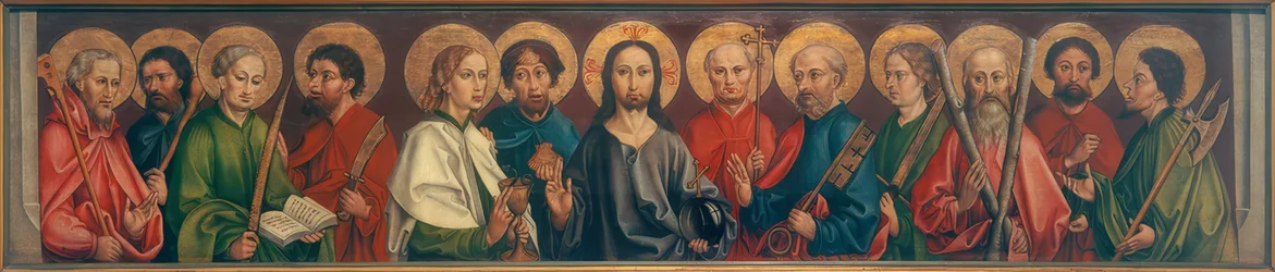 Christ et les douze apôtres
