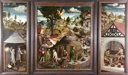 Paysage minier, 1521