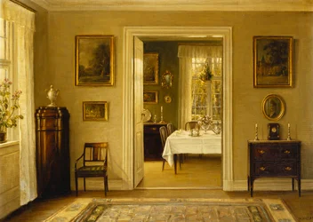 Vue sur la salle à manger