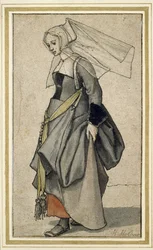 Une jeune femme anglaise, 16ème siècle