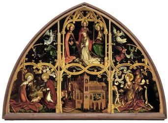 Allemand : Basilika Santa Maria Maggiore, rechter Tafel : Enthauptung der hl. Dorothea Basilique Santa Maria Maggiore