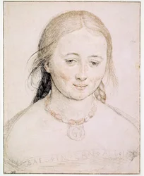 Tête de jeune femme