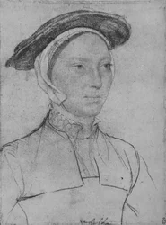 Une dame : Inconnue, vers 1532-1543, 1945
