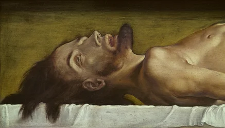 Le Corps du Christ mort (détail)
