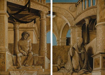 Le Christ pensif et la Vierge Marie en deuil, vers 1518-20