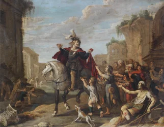 Saint Martin divisant son manteau