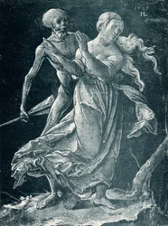 La Mort capturant une fille