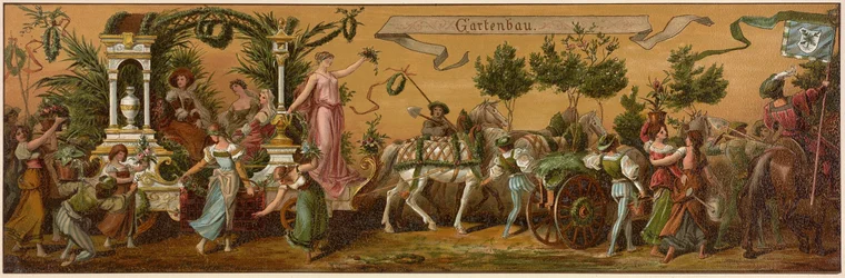Procession de Hans Makart dans la ville de Vienne