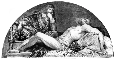 Joseph Ribera, artiste espagnol actif en Italie, c1880-1882