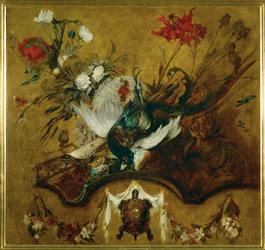 Grande nature morte de chasse ... (peinture sur toile)